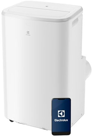 Electrolux EXP26U559HW Condizionatore portatile Caldo/Freddo Comfort 600 bianco, leggero e compatto, connesso, gas ecosostenibile R290, A+ raffreddamento e riscaldamento