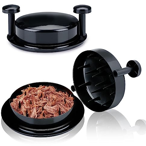 Murago - Fleisch Schredder - Lebensmittel Shredder Schwarz Krallen Zähne Pulled Pork Huhn Rind Grinder Häcksler Zerkleinerer