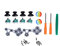 Para el Kit de Reemplazo de Joystick Silicona 3D Gamepad Reparación de Joystick Para One