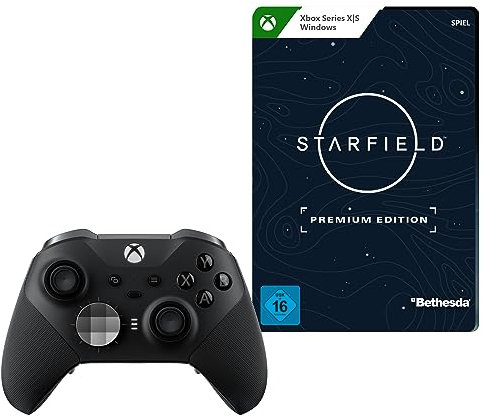 Xbox Microsoft Xbox Elite Series 2 Wireless-Controller + Starfield Premium Edition| Xbox & Windows 10/11 - Download Code