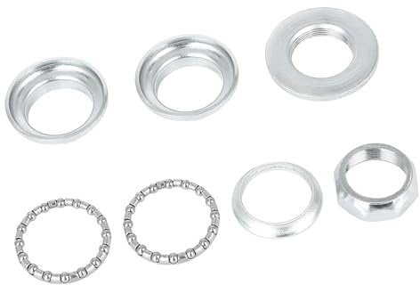 A ABSOPRO Steel Bicycle Headset Threaded Mountain Headset Sealed Set of 8
