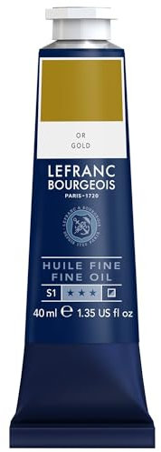 Lefranc Bourgeois Huile Fine Tube 40ml Or