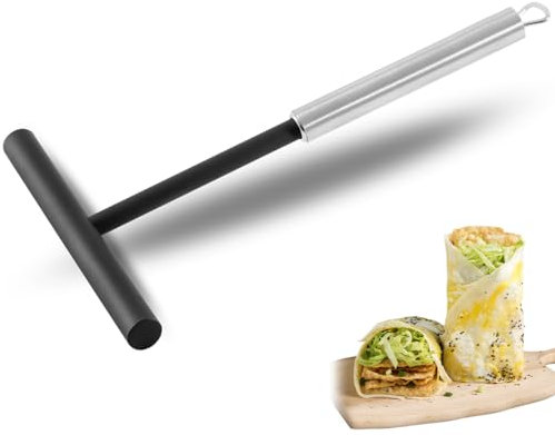 Tadipri 1 Pieza Crepe Esparcidor para Panqueques y Crepes-Esparcidor de Crepes, Rodillo para Crepes, Accesorios para Crepes para panqueques, Crepes