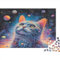 Cosmic Pets 1000 Stuck Puzzles Stressabbau-Spielzeug Holzpuzzle Erwachsene Heim Dekoration Erwachsene Und Kinder Ab 14 Jahren 1000pcs (75x50cm)