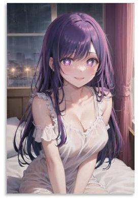 DAGUYS OSHI NO KO Anime-Poster, Japan-Poster, 20 Bilder, Druck, Leinwand, Poster, Wandfarbe, Kunstposter, Dekoration, moderne Wohnkunstwerke, 20 x 30 cm