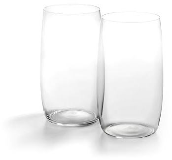 Philippi - NIL Trinkglas - ultradünnes japanisches Glas (Trinkglas 450ml - 2er Set)