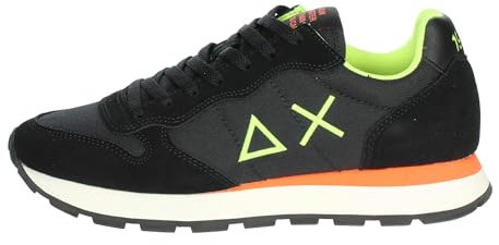 SUN68 Sneakers Tom Nero e Fluo Z4410211 11 44