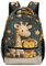 VesFy Giraffe und Löwe Rucksack Tiers Kinder Schultaschen Casual Daypack Buchtasche Reiserucksäcke Für Teenager Kinder One Size