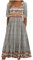 Summer Dresses for Women Ladies Maxi Dresses UK Short Sleeve U-Neck Bohemian Midi Sundress Loose Floral Print Dress Baggy Comfort Holiday Dress Beachdress