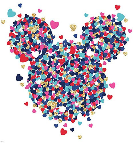 RoomMates - DISNEY Minnie Maus Confetti Herz