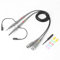 Sonda per Oscilloscopio, Xinrub 2 pezzi P6100 Kit Sonda per Oscilloscopio BNC di Precisione 100MHz 1X / 10X Cavo di Prova Commutabile per Multimetro per Oscilloscopi Diagnostici Automotive