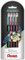 Pentel K110-4COL Dual Metallic Hybrid Gelroller, verschiedene farb-Effekte auf Hellem/Dunklem Papier, 4er Set sortiert