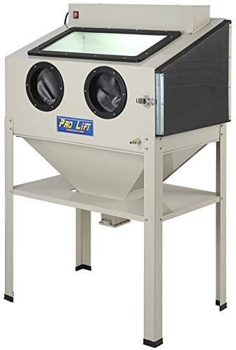 Pro-Lift-Werkzeuge Sableuse 220 l Cabine de sablage 220 l Accessoires Sable Blaster Éclairage industriel
