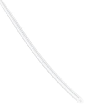 sourcing map Silikonschlauch 0.5mm ID x 1.5mm OD Silikon Gummi Rohr Klar | Luftschlauch Wasserleitung, 15m, Flexibel, für Pumpentransfer