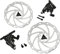 TEKTRO MD-C550 Road Flat Mount Mechancial Disc Brake Set 160mm Rotors, Front and Rear, MH1849