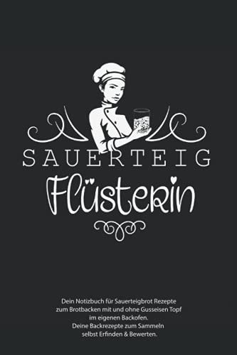 Sauerteig: Sauerteig Buch, Lievito Madre, Brot Backen Zubehör, Gusseisen Topf Brot Backen, Gärkorb Brot, Rezepte Buch selbst schreiben, Vegan backen, ... Leinentuch Brot backen, Veganes Backbuch