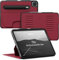 ZUGU Funda para iPad Pro 11 2022/2021/2020/2018 4.ª / 3.ª / 2.ª / 1.ª Generación Case Protector, 8 Ángulos Ajustables Magnéticos, Carga Inalámbrica Apple Pencil, Auto Reposo/Activación [Rojo Cereza]