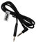 vhbw Audio AUX Kabel kompatibel mit AKG K840, K840KL, K845, K845BT, N90, N90Q, Y40 Kopfhörer - Audiokabel 3,5 mm Klinkenstecker, 100 cm, Schwarz