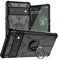 For Google Pixel 6 Case, Shockproof Case, Protective Ring Armour Phone Cover with [Kickstand], Hybrid [Tough] Rugged Armor Protective Phone Case For Google pixel 6 - Black