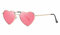 Musivon Herz Sonnenbrille Damen Polarisierte - Vintage Festival Herzform Sonnenbrille Hippie Brille