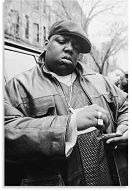 Poster und Drucke Kein Rahmen Notorious Big Tapete Poster und Wall Art Moderne Familie Schlafzimmer Dekor 30x50cm