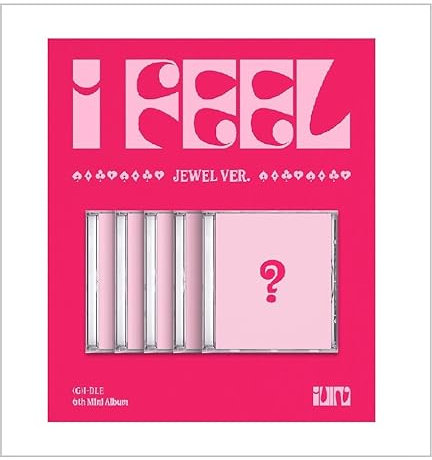 (G) I-DLE - I feel (Jewel Ver.) 6th Mini Album CD + Folded Poster (SOYEON ver. (No Poster))