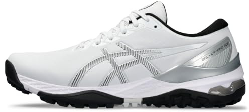 ASICS Men's Gel-Kayano ACE 2 Golf Shoes, 9.5, White/Black