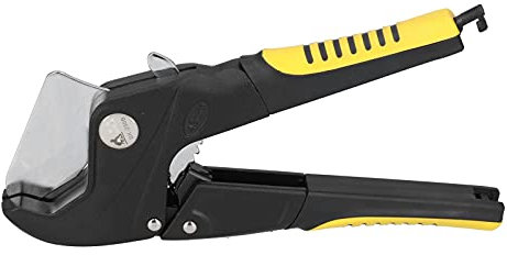 Tagliatubi, Tagliatubi Pinza a Coltello Seghettato di Tipo Automatico Utensile Taglio per Tubi in PVC Autobloccante per Carichi Pesanti, Tagliatubi