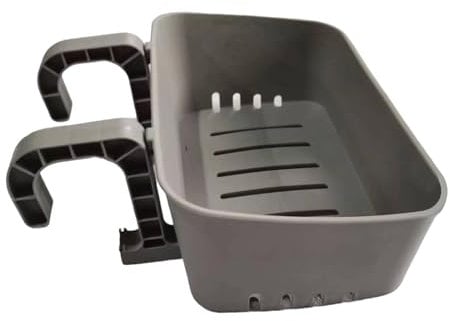 Hutnncg Above Ground Pool Storage Basket | Above Ground Pool Basket | Multifunctional Poolside Organizer for Pool Toys Towels Beverages, Pool Holder for Above Ground Pool Accessories