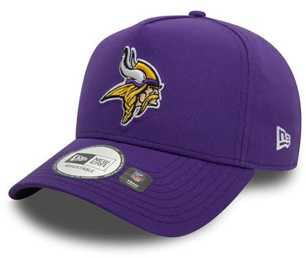 New Era NFL Minnesota Vikings Truckerkappe verstellbar Snapback Cap Teamlogo Fanprodukt lila - One-Size
