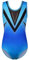 ZNYUNE Kinder Gymnastik Trikot Klassisch Gymnastikanzug Ärmellos für Mädchen B367 GradientBlue 12A