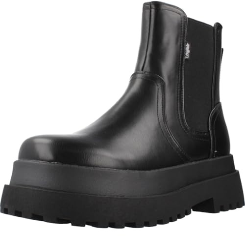 BUFFALO Pluto Chelsea Boots UK 5 Black