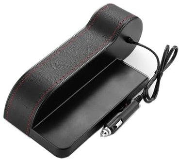 LDFREBCX Aufbewahrungsbox for Autositzspalten, Tasche, kompatibel mit Porsche Cayenne 911, kompatibel mit Panamera 997 996 918 955, Autoladegerät-Organizer