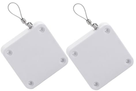 iplusmile 1 Set Chiudiporta Closini Delle Porte Per Casa Kit Chiusura Coulisse in Acciaio Assortimento Più Vicino Automatico Kit Chiusura Schermo Scorrevole Porta Interna Vicina Abs Bianca