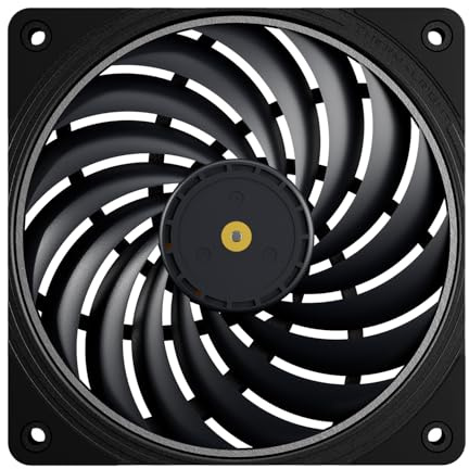 Thermalright TL-B12015 CPU Fan,Computer Case Fan Quiet 4-pin PWM, 2150RPM High Speed,15mm Slimline,for CPU Cooling and Chassis,120mm PC Cooling
