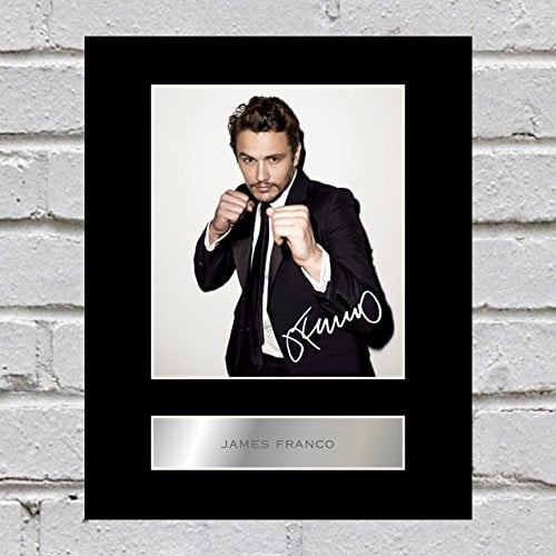 James Franco Signiert Foto Display