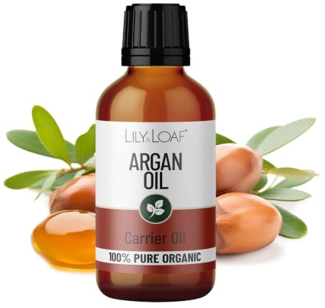 Lily & Loaf Organic Argan Oil, 100ml | Carrier Oil, For Skin & Hair