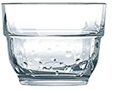 Arcoroc ARC 10751 Stacky Oxygene Trinkglas, Wasserglas, Saftglas, 160ml, Glas, transparent, 6 Stück