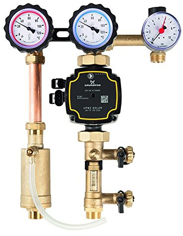 Afriso Solarpumpengruppe PrimoSol 130-4, G ¾, 2-12 l