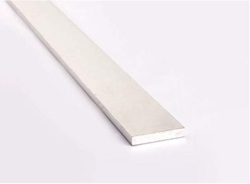 Aluminium Flat Bar/Plate - VARIOUS SIZES 1 Meter TMW Profiles (2mm x 25mm)