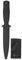 K25 K25-31994 - Cuchillo Entrenamiento Training Negro- Herramienta para Caza, Pesca, Camping, Outdoor, Supervivencia y Bushcraft