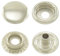 Druckknöpfe Ringfeder, Ring-Feder-Buttons, R-Feder-Snaps, Stahl - ab 50 Stück, silber vernickelt, 15 mm