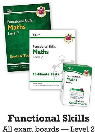 Functional Skills Maths - Level 2 Essentials Bundle (All exam boards)