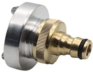 Storz A B D C Adapter Übergang Klick Schnellkupplung Reduktion IBC Kugelhahn (STORZ D -> Click-Anschluss Quick-Connect)