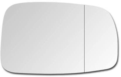 Spiegelglas zum Kleben Ersatzspiegelglas Außenspiegel Rechts Asphärisch passend für TOYOTA COROLLA VERSO 2004-2009