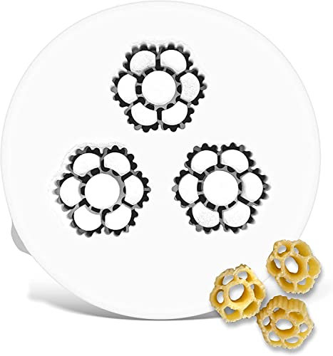 MY Pasta – Blumen – Nudelmaschinen-Scheibenmatrizen | Advance Pasta-Scheibenmatrize für hausgemachte Pastamaschine, kompatibel mit Philips Pastamaschine Serie 7000 | Philips | Pastamaschine