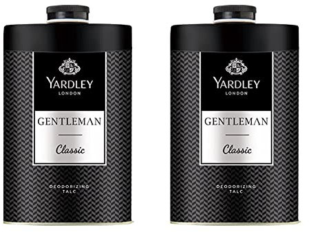 2 x 100g Yardley London Gentleman Classic Talcum Powder