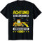 Kinder Kindergartenbeginn Bagger Kindergartenkind Baustelle KiGa T-Shirt
