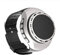 Aoyygg U6 Bluetooth Speaker, Wrist Watch BT Speakers with FM Radio, Colorful LED Long Standby Portable Speaker for Outdoor Sports Cycling Running (silver)