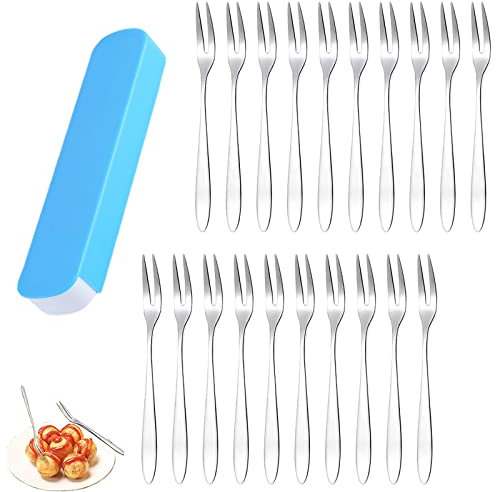 Essgabel Aus Rostfreiem Edelstahl, Cocktailgabeln, Fruchtgabel, Kuchengabeln, Kleine Gabel Dessert Mini, Für Charcuterie, Olive, Gurke, Verkostung Vorspeise